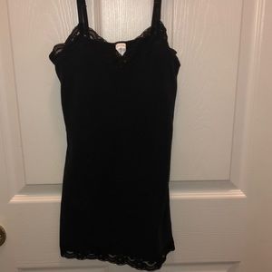 3/$15 Black camisole